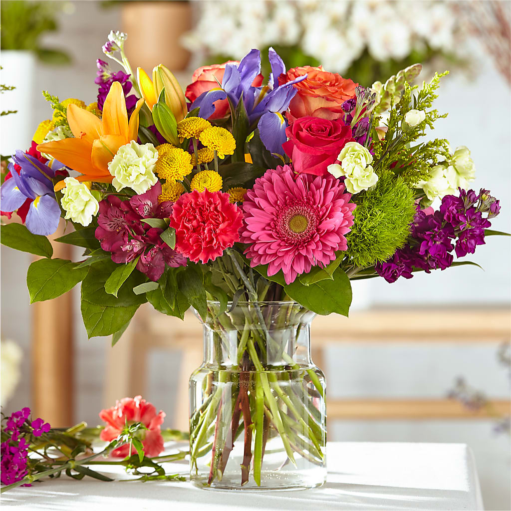 Bold & Bright – A Florist Original – BEN & NEVA'S FLOWERS, Grand Saline TX