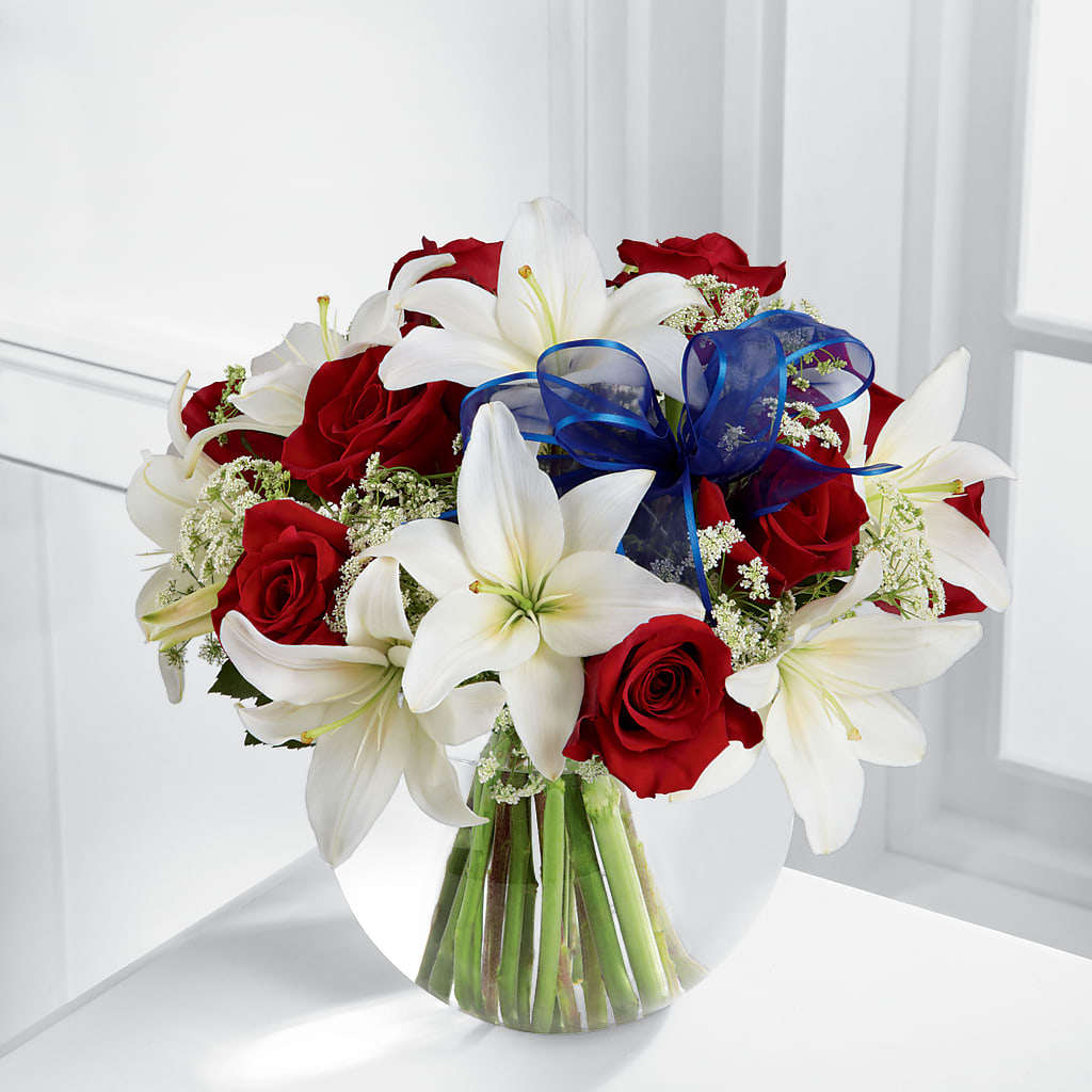 Independence Bouquet – BEN & NEVA'S FLOWERS, Grand Saline TX