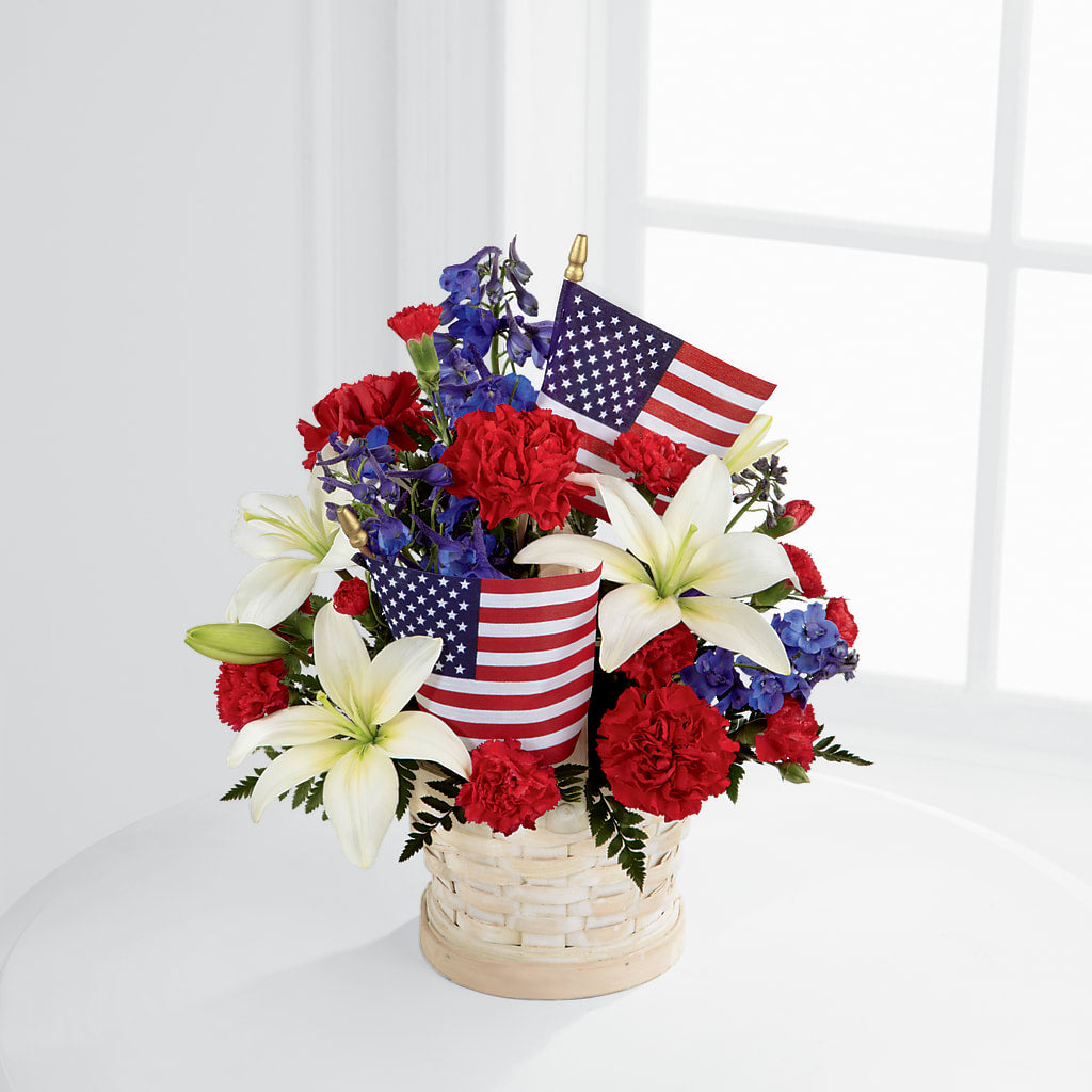 American Glory Bouquet – BEN & NEVA'S FLOWERS, Grand Saline TX