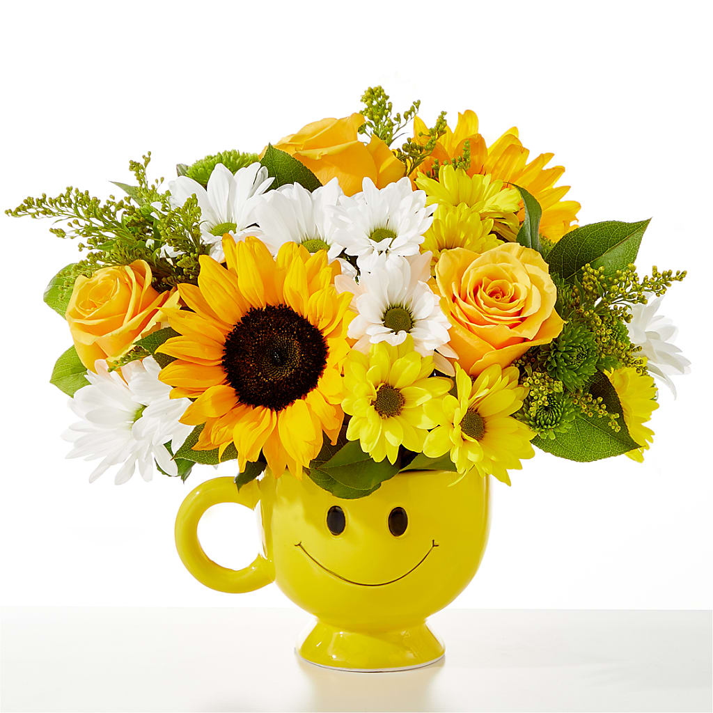 Be Happy Bouquet – BEN & NEVA'S FLOWERS, Grand Saline TX