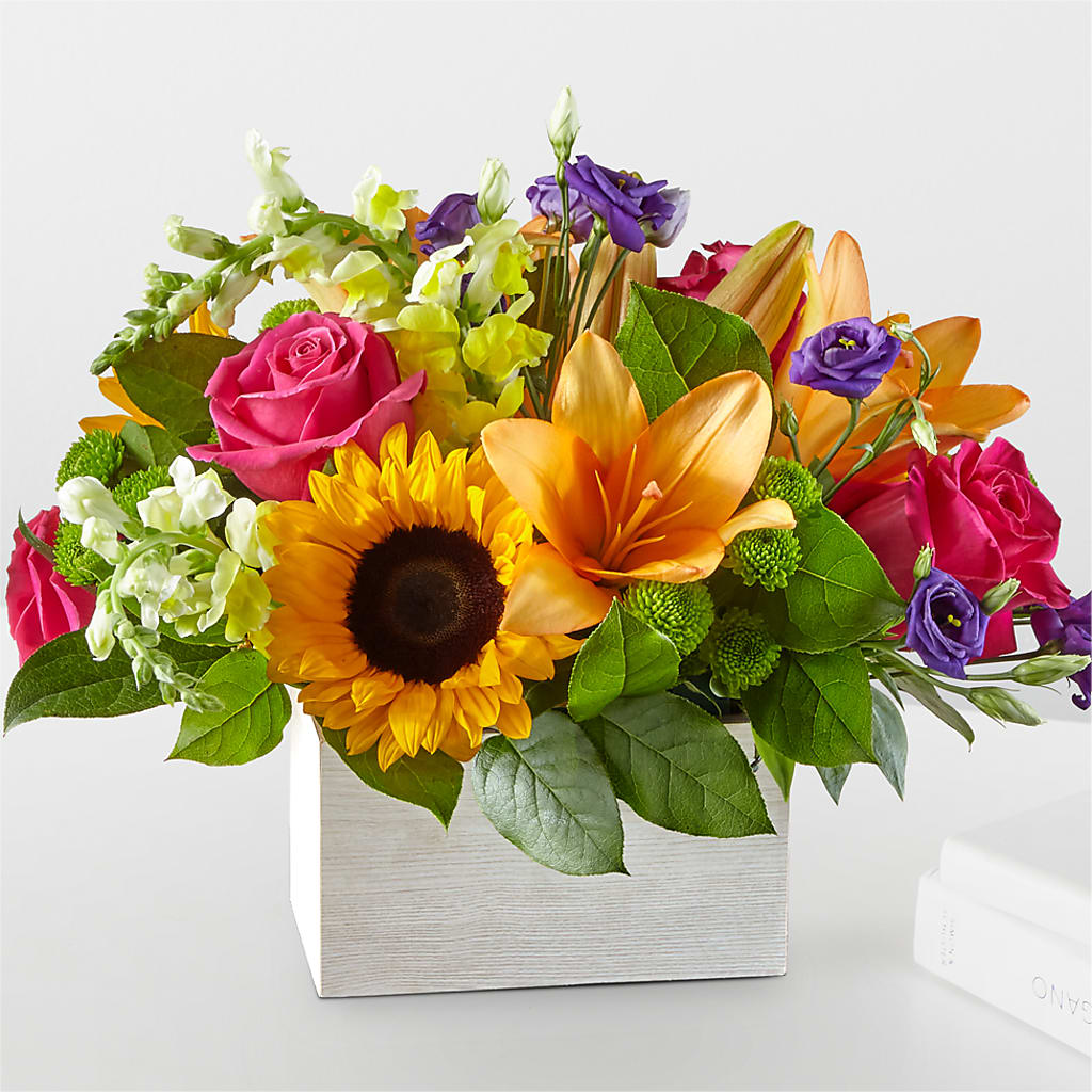 Best Day Box Bouquet – BEN & NEVA'S FLOWERS, Grand Saline TX