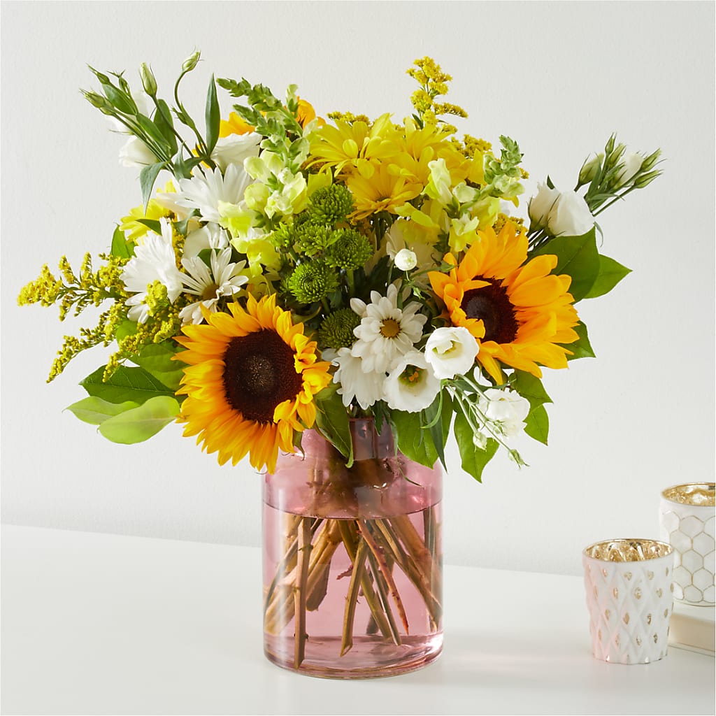 Hello Sunshine Bouquet – BEN & NEVA'S FLOWERS, Grand Saline TX