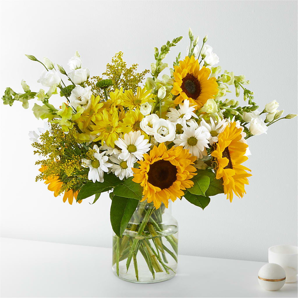 Hello Sunshine Bouquet – BEN & NEVA'S FLOWERS, Grand Saline TX