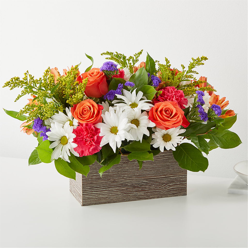 Oopsie Daisy Box Bouquet – BEN & NEVA'S FLOWERS, Grand Saline TX