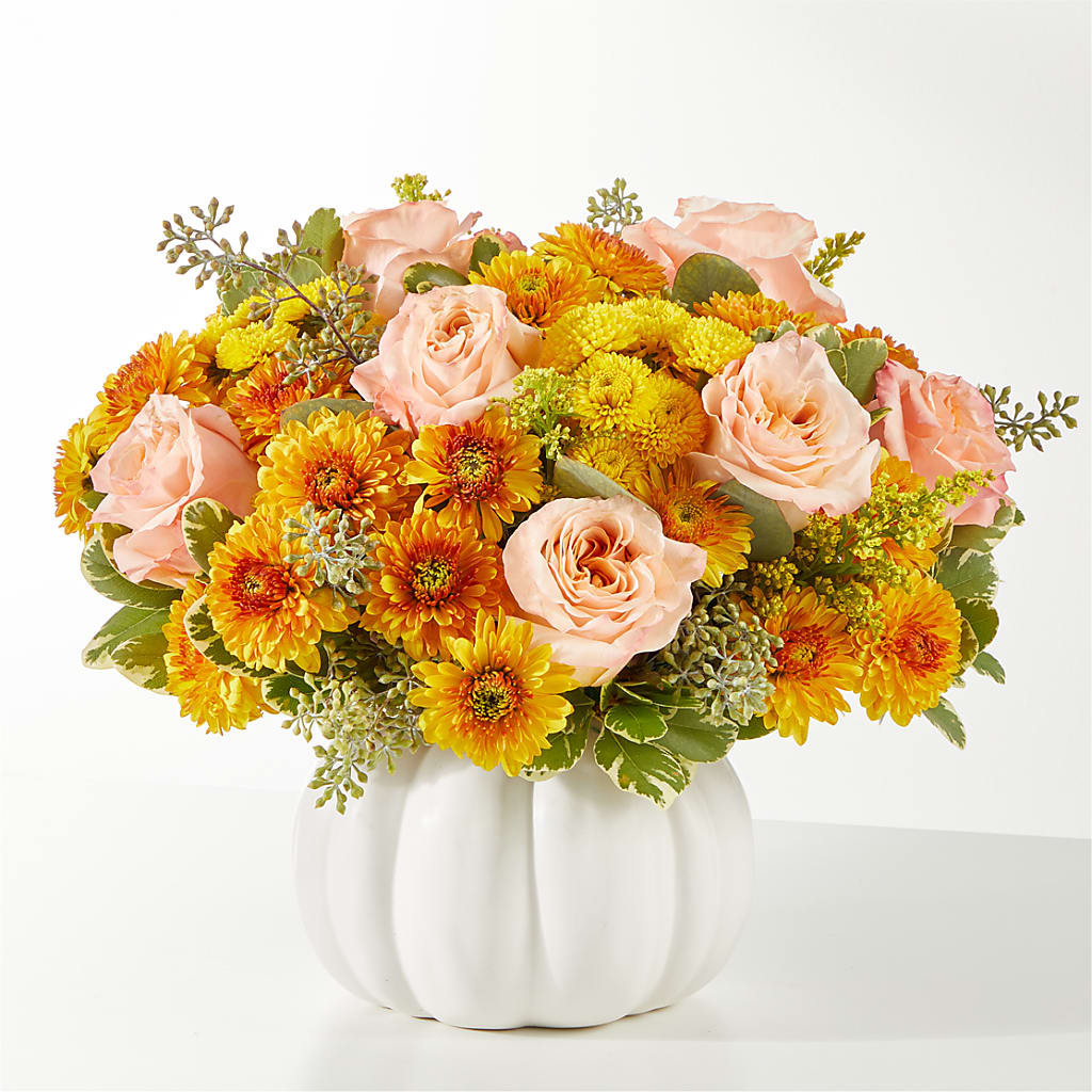 Peachy Pumpkin – BEN & NEVA'S FLOWERS, Grand Saline TX