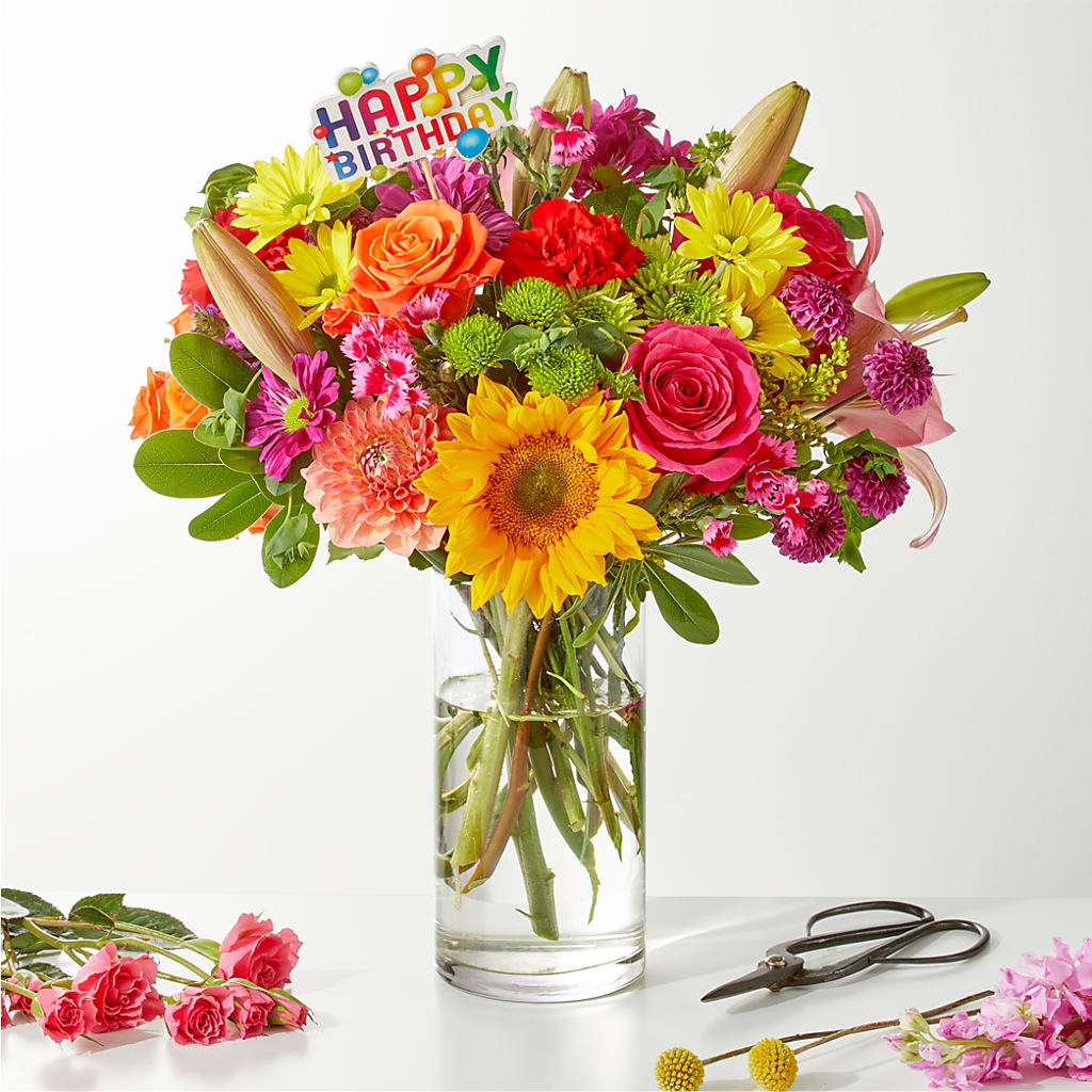 Cue the Confetti - A Florist Original – BEN & NEVA'S FLOWERS, Grand Saline TX