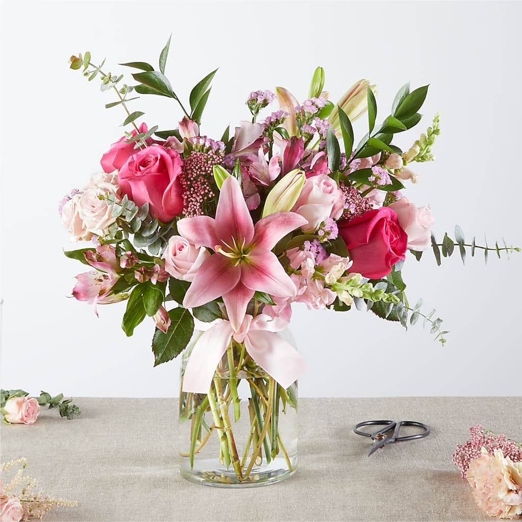 Pink Ribbon - A Florist Original – BEN & NEVA'S FLOWERS, Grand Saline TX