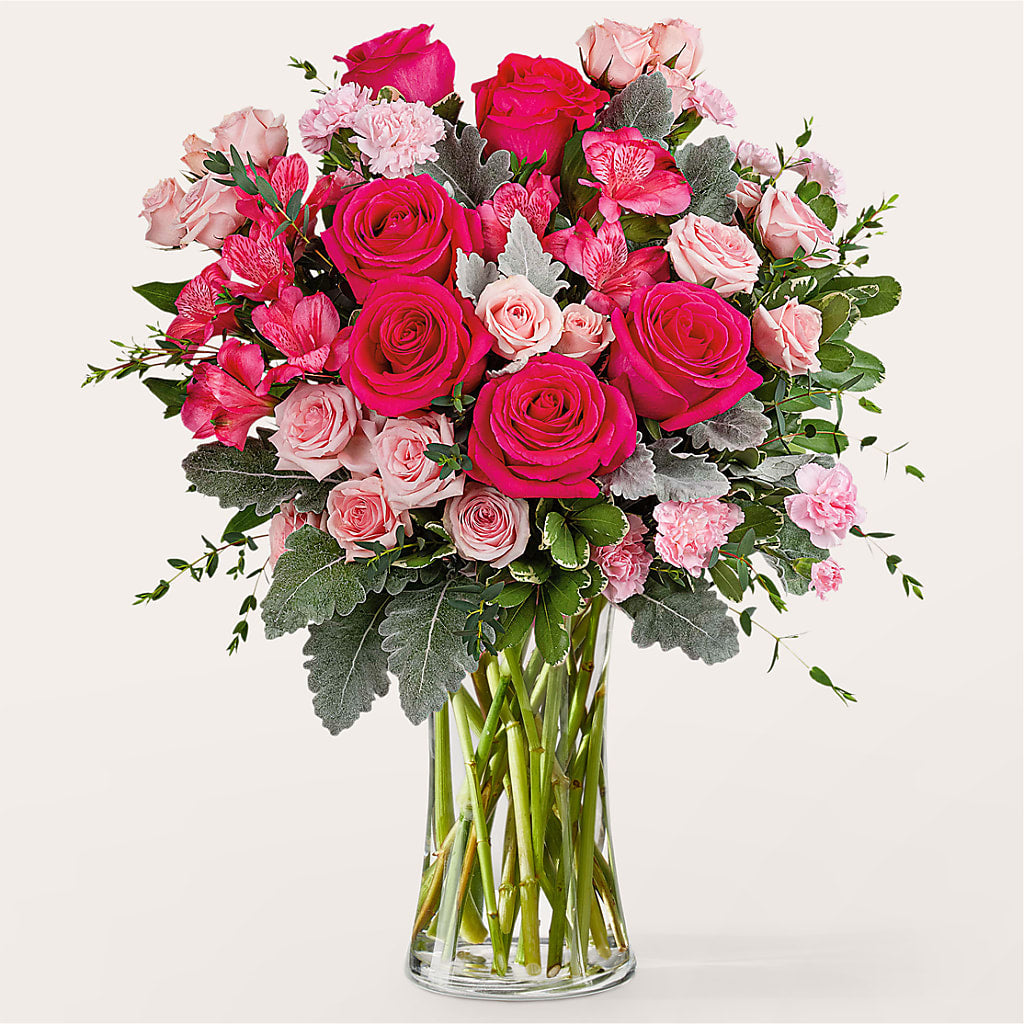 Tickled Pink Bouquet – BEN & NEVA'S FLOWERS, Grand Saline TX