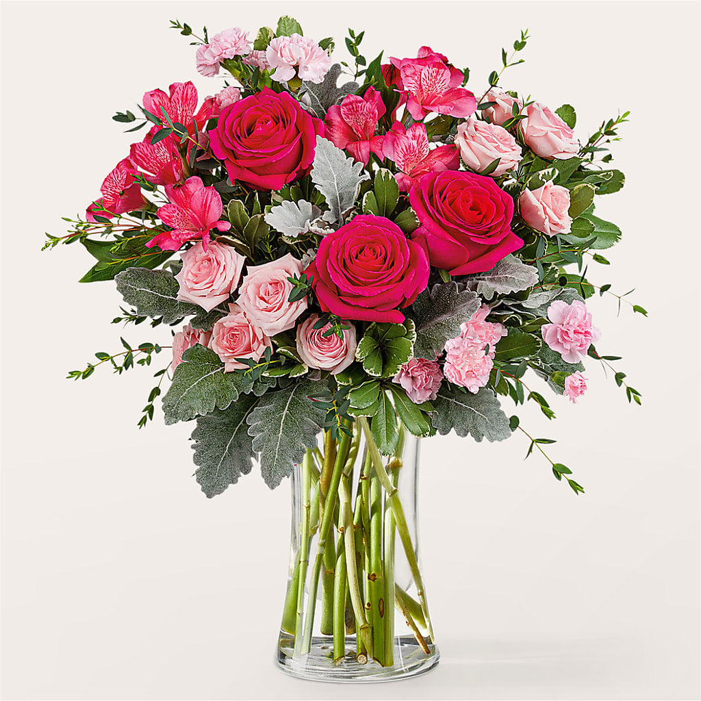 Tickled Pink Bouquet – BEN & NEVA'S FLOWERS, Grand Saline TX