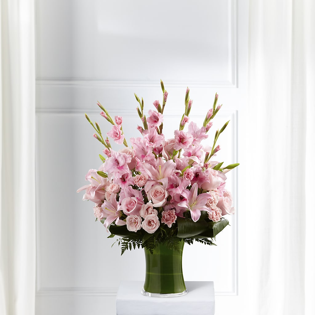 Lovely Tribute Bouquet – BEN & NEVA'S FLOWERS, Grand Saline TX
