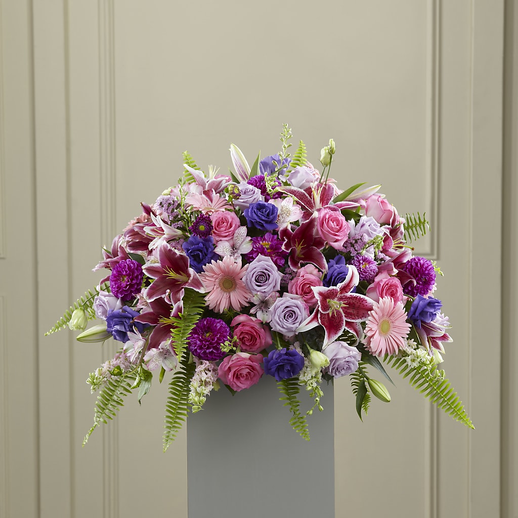 Fare Thee Well Pedestal – BEN & NEVA'S FLOWERS, Grand Saline TX