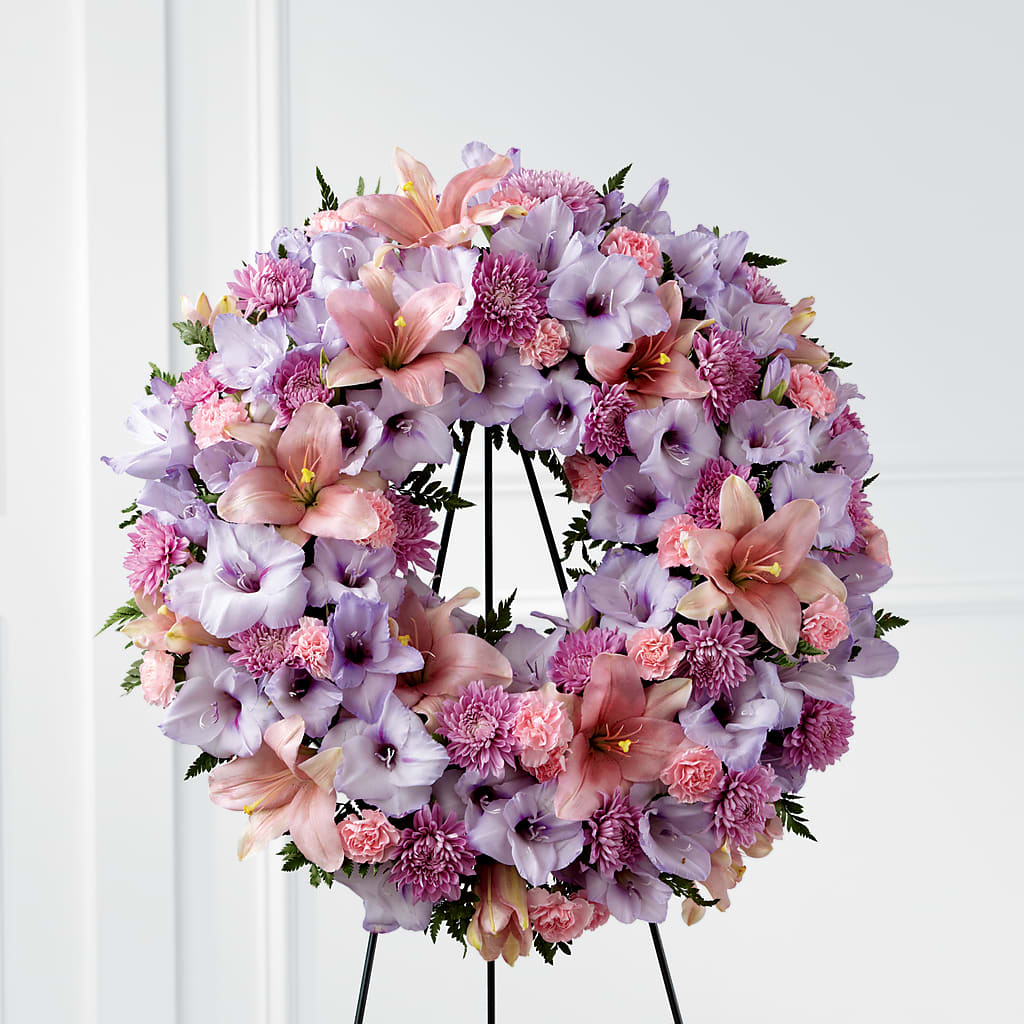 Beloved Friend Wreath – BEN & NEVA'S FLOWERS, Grand Saline TX