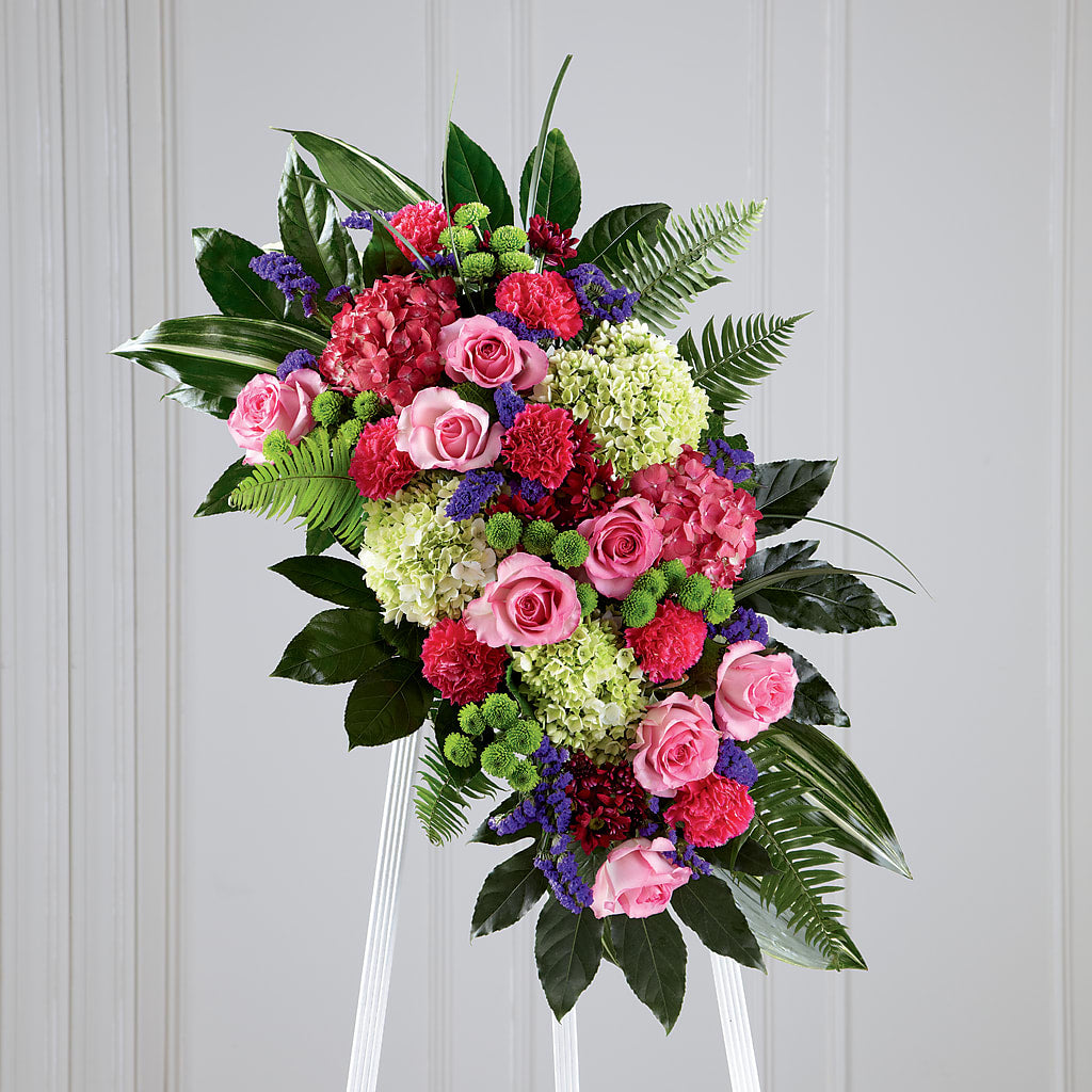 Refreshing Mix Standing Spray – BEN & NEVA'S FLOWERS, Grand Saline TX