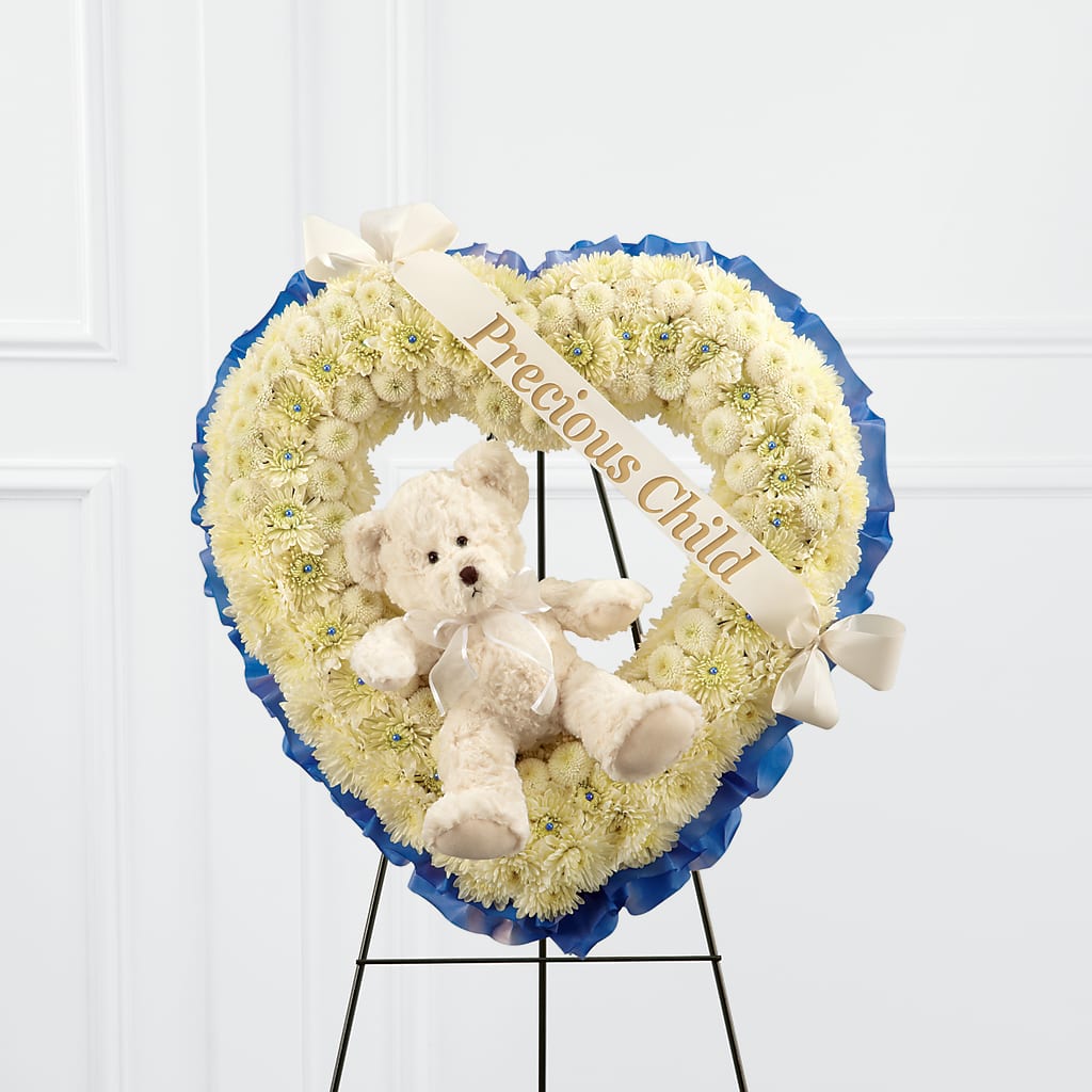 Precious Child Standing Heart – BEN & NEVA'S FLOWERS, Grand Saline TX