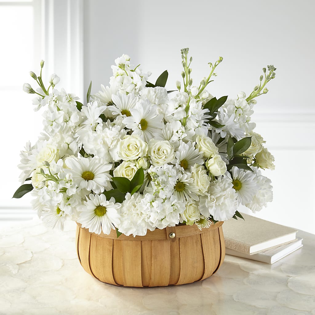 Graceful Garden Basket – BEN & NEVA'S FLOWERS, Grand Saline TX