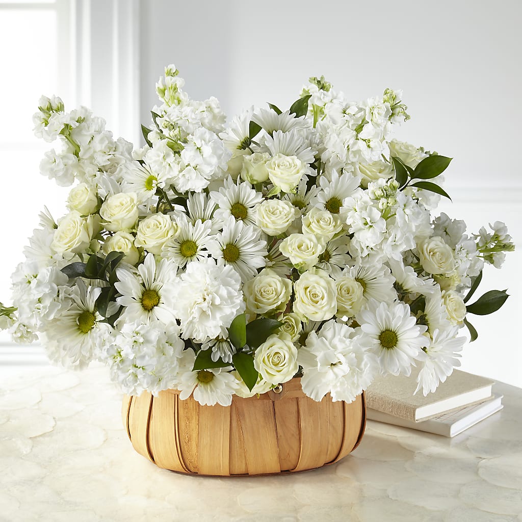 Graceful Garden Basket – BEN & NEVA'S FLOWERS, Grand Saline TX