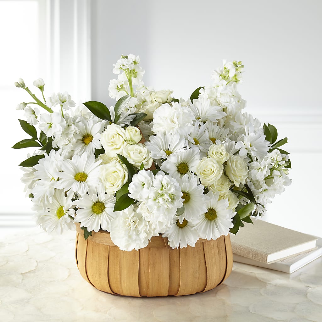 Graceful Garden Basket – BEN & NEVA'S FLOWERS, Grand Saline TX
