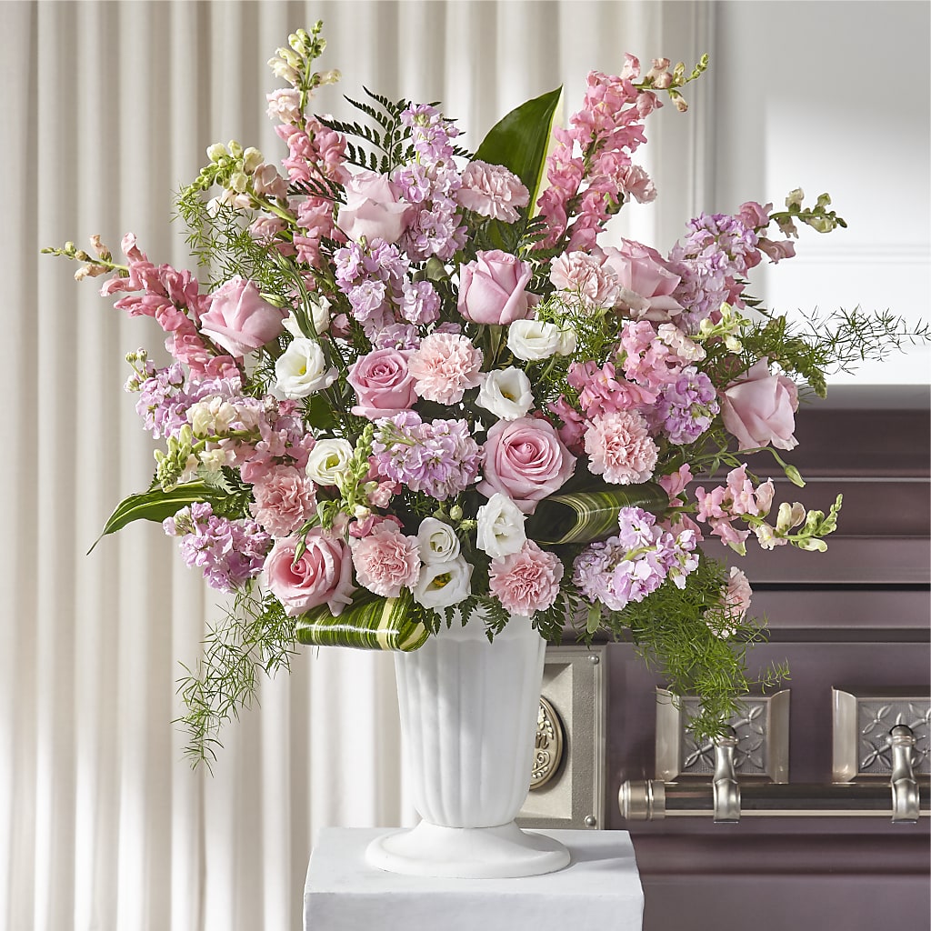 Divine Comfort Arrangement – BEN & NEVA'S FLOWERS, Grand Saline TX