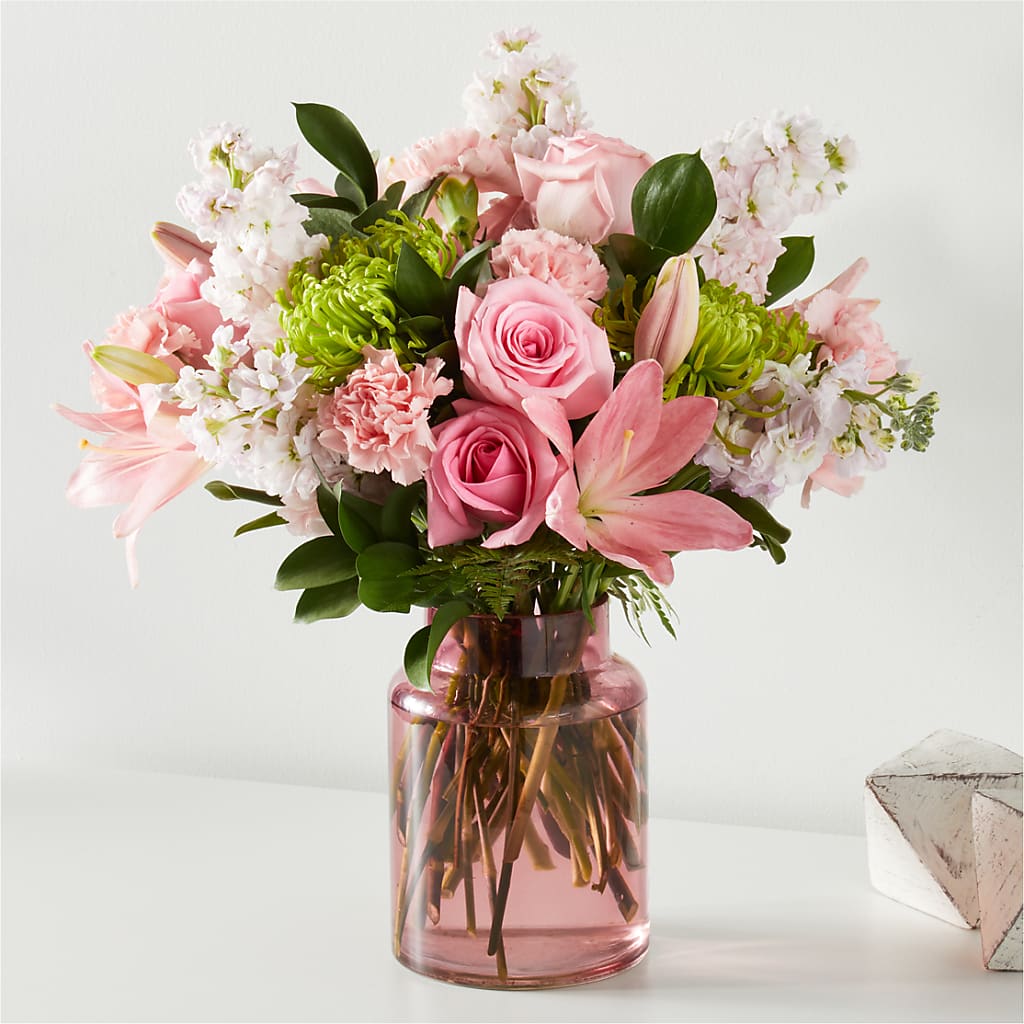 Pretty in Pink Bouquet – BEN & NEVA'S FLOWERS, Grand Saline TX