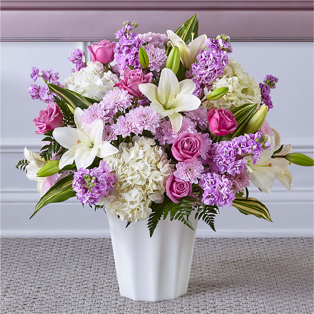Heaven Sent Floor Basket – BEN & NEVA'S FLOWERS, Grand Saline TX