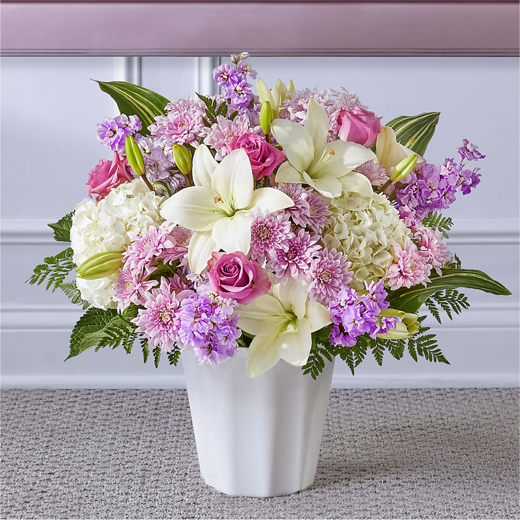 Heaven Sent Floor Basket – BEN & NEVA'S FLOWERS, Grand Saline TX