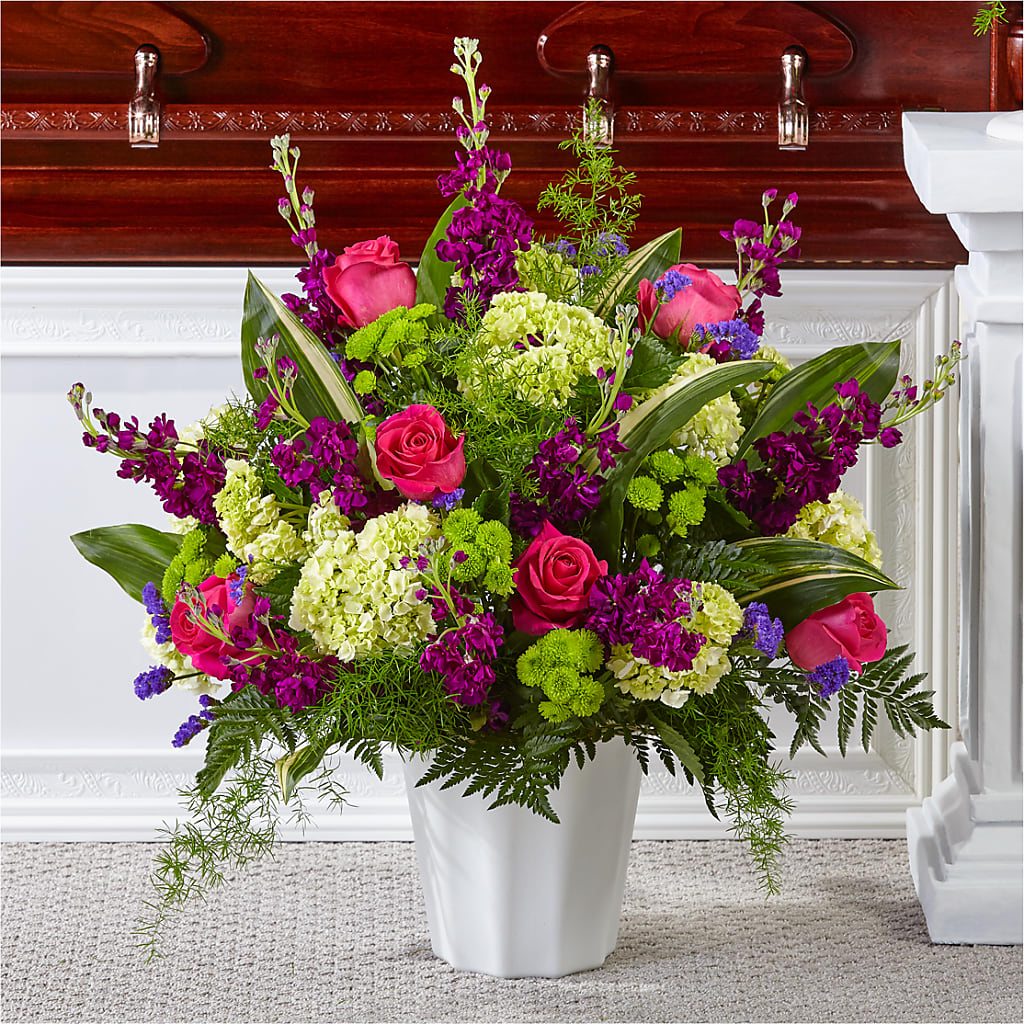 Beautiful Horizons Floor Basket – BEN & NEVA'S FLOWERS, Grand Saline TX