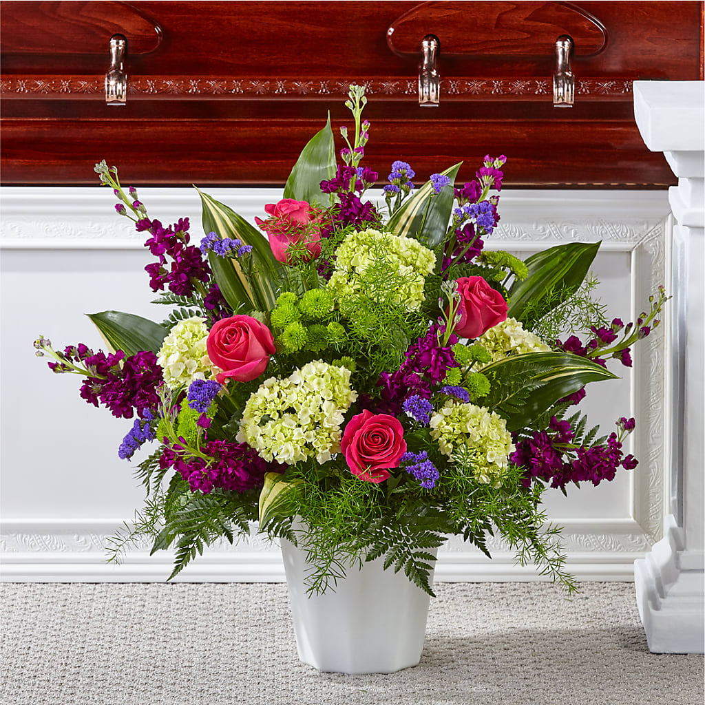 Beautiful Horizons Floor Basket – BEN & NEVA'S FLOWERS, Grand Saline TX