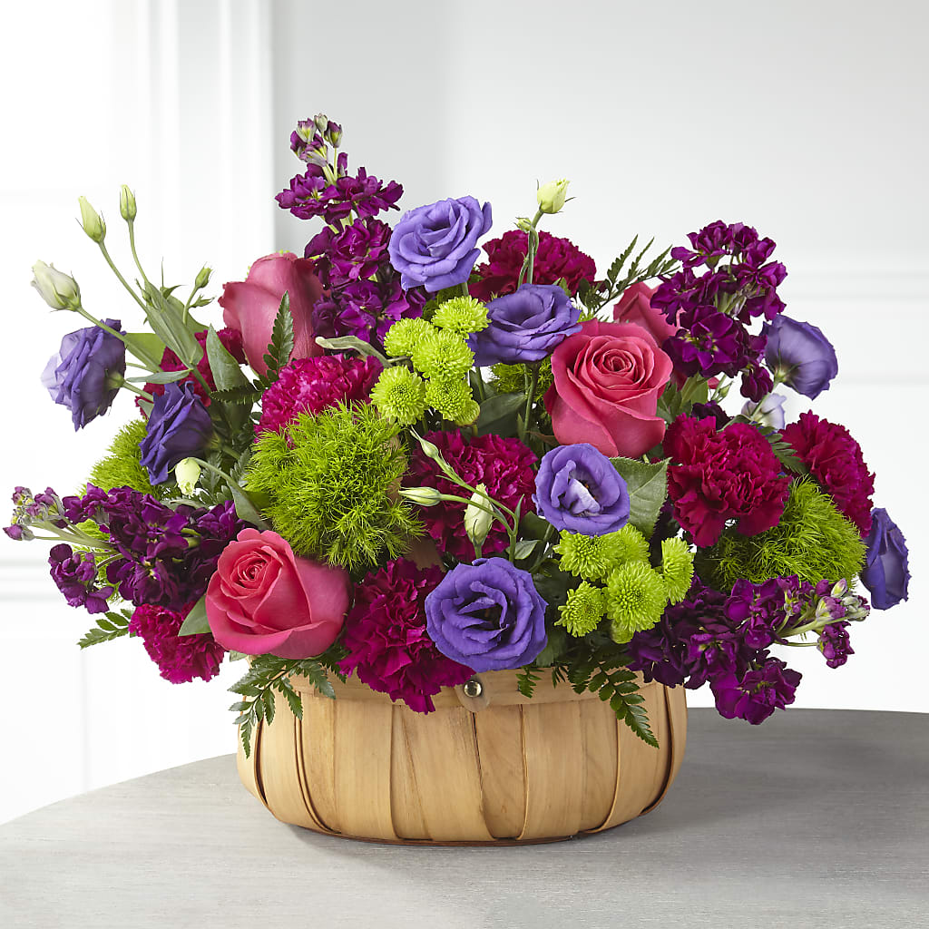 Serene Sanctuary Basket – BEN & NEVA'S FLOWERS, Grand Saline TX