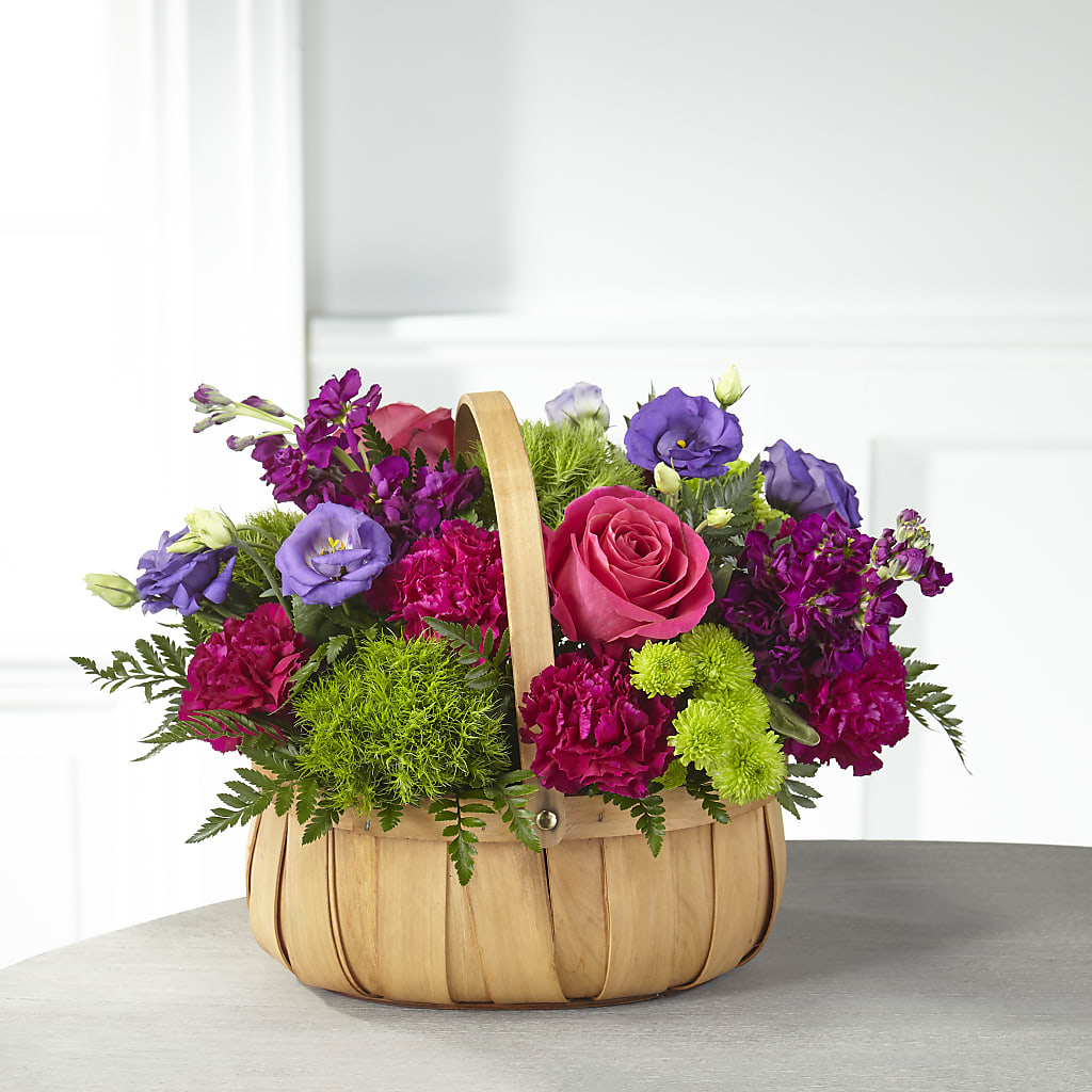 Serene Sanctuary Basket – BEN & NEVA'S FLOWERS, Grand Saline TX