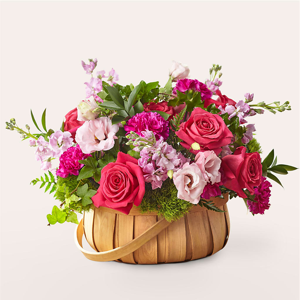 Radiance in Bloom Basket – BEN & NEVA'S FLOWERS, Grand Saline TX