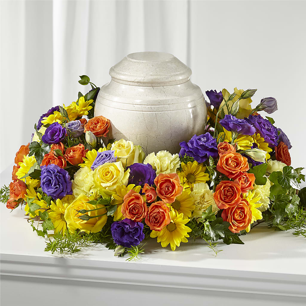 Blossoms of Remembrance Cremation Adornment – BEN & NEVA'S FLOWERS, Grand Saline TX