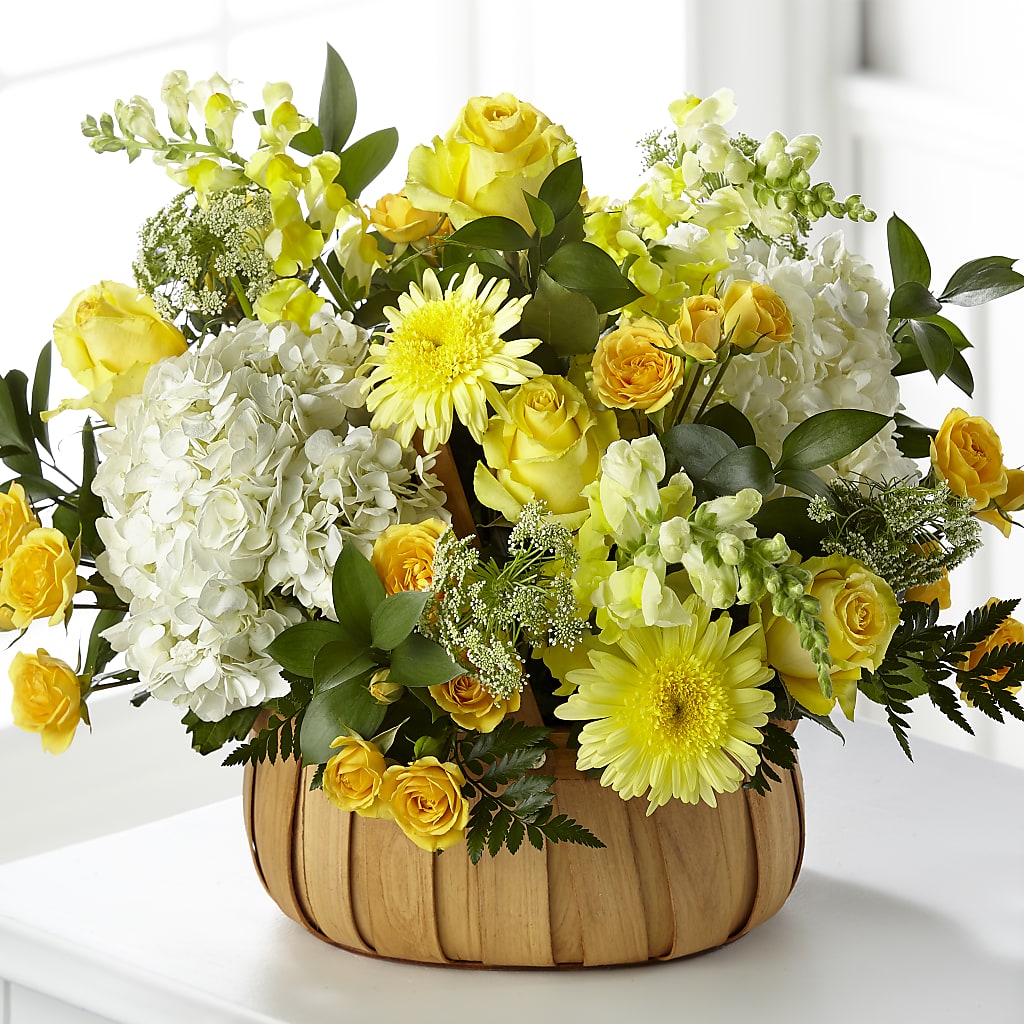 Rustic Remembrance Basket – BEN & NEVA'S FLOWERS, Grand Saline TX