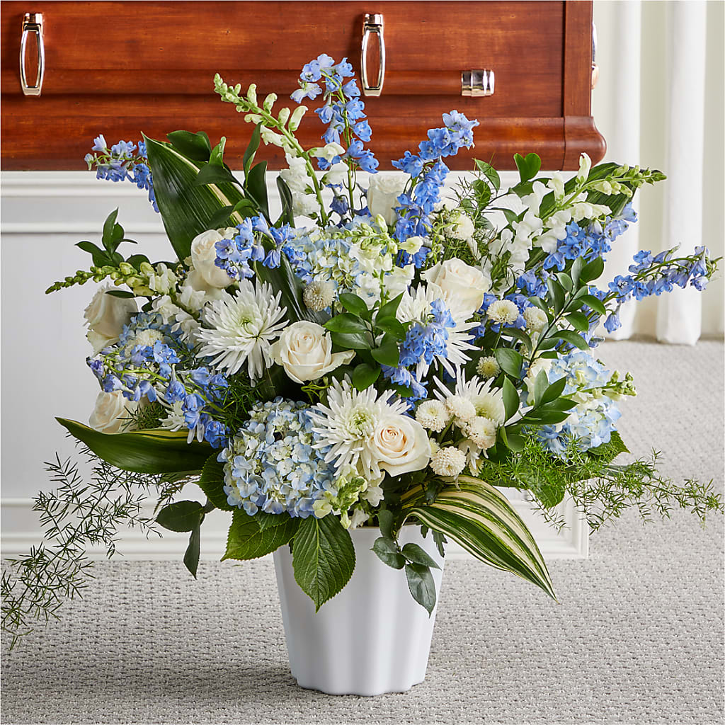 Everlasting Memories Floor Basket – BEN & NEVA'S FLOWERS, Grand Saline TX