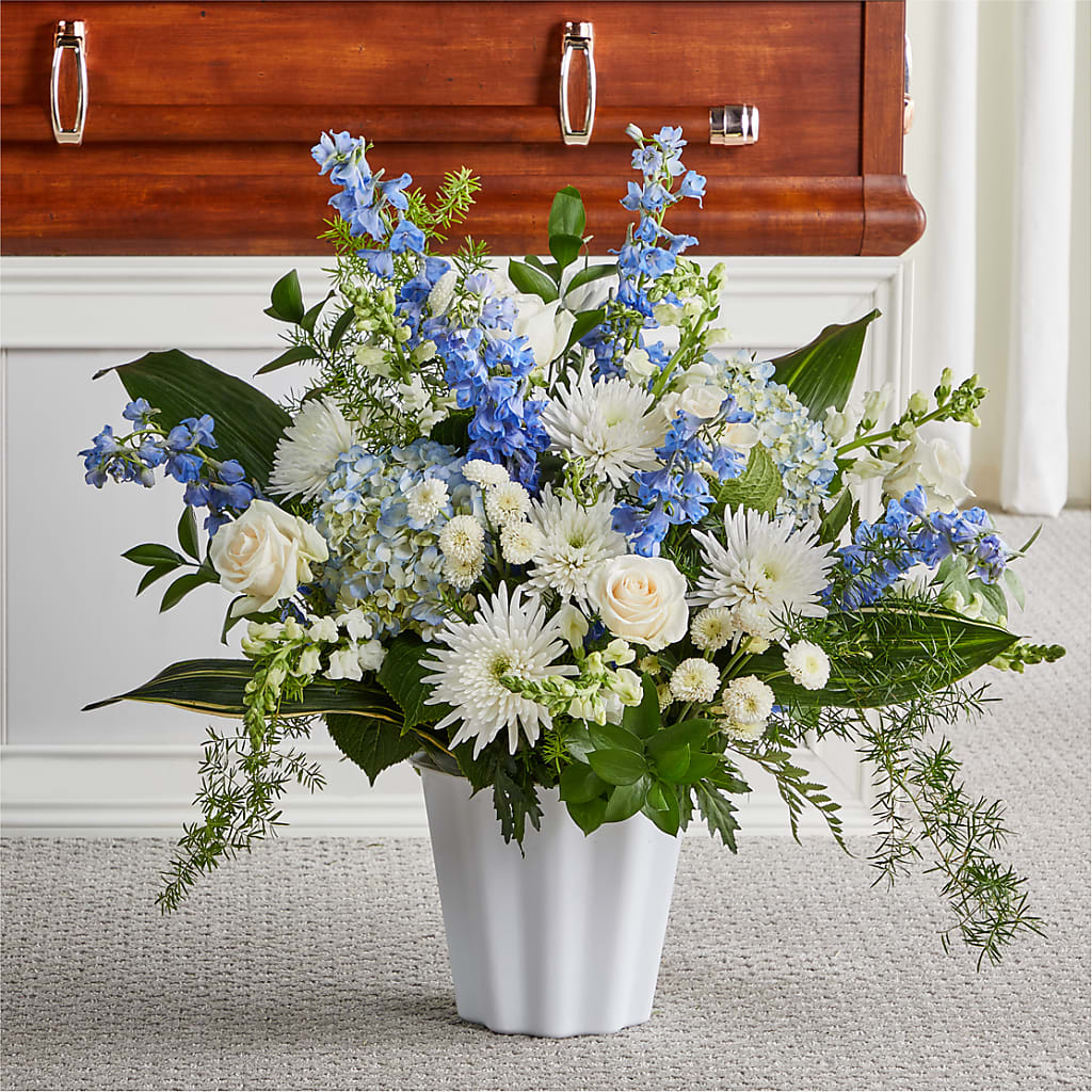 Everlasting Memories Floor Basket – BEN & NEVA'S FLOWERS, Grand Saline TX