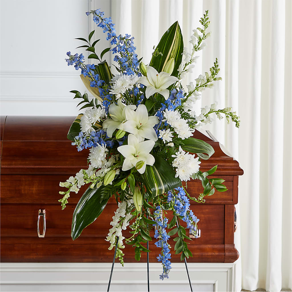 Eternal Impressions Standing Spray – BEN & NEVA'S FLOWERS, Grand Saline TX