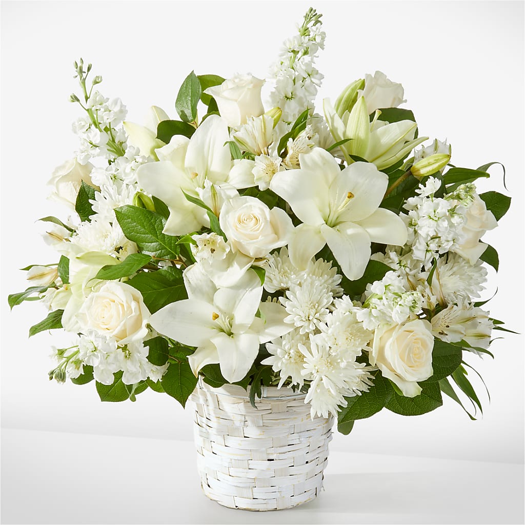 Peaceful Reflections Arrangement – BEN & NEVA'S FLOWERS, Grand Saline TX
