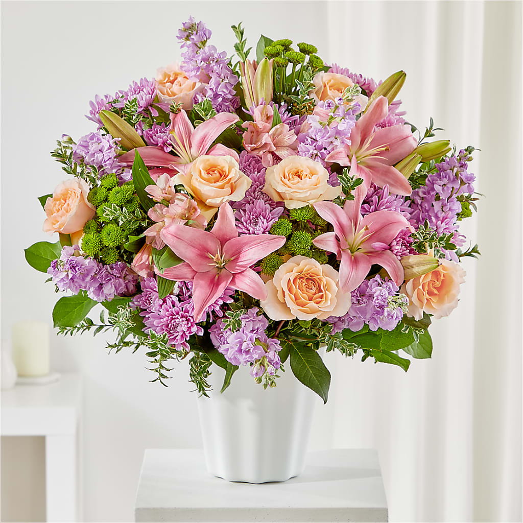 Supportive Embrace Tabletop Basket – BEN & NEVA'S FLOWERS, Grand Saline TX