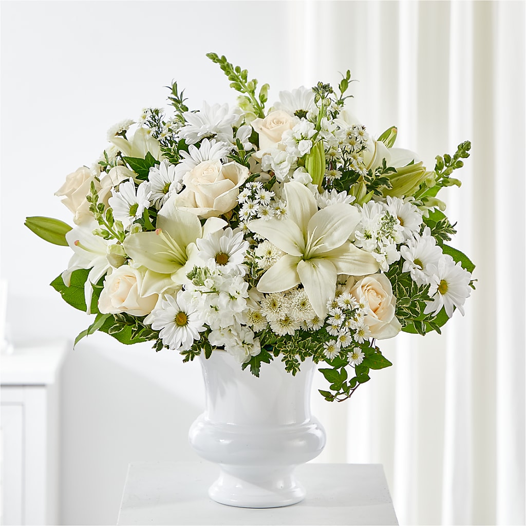 Uplifting Urn Arrangement – BEN & NEVA'S FLOWERS, Grand Saline TX