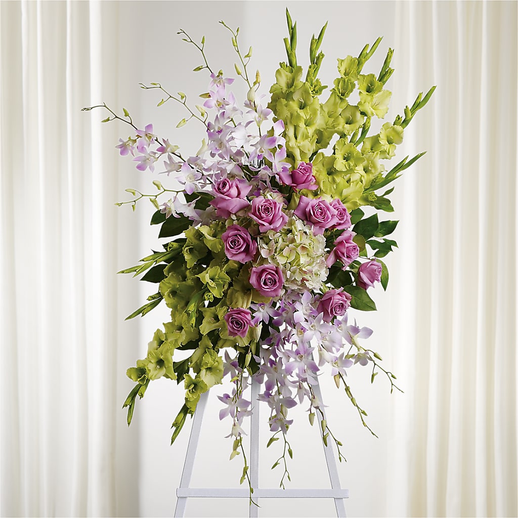 Lasting Legacy Standing Spray – BEN & NEVA'S FLOWERS, Grand Saline TX