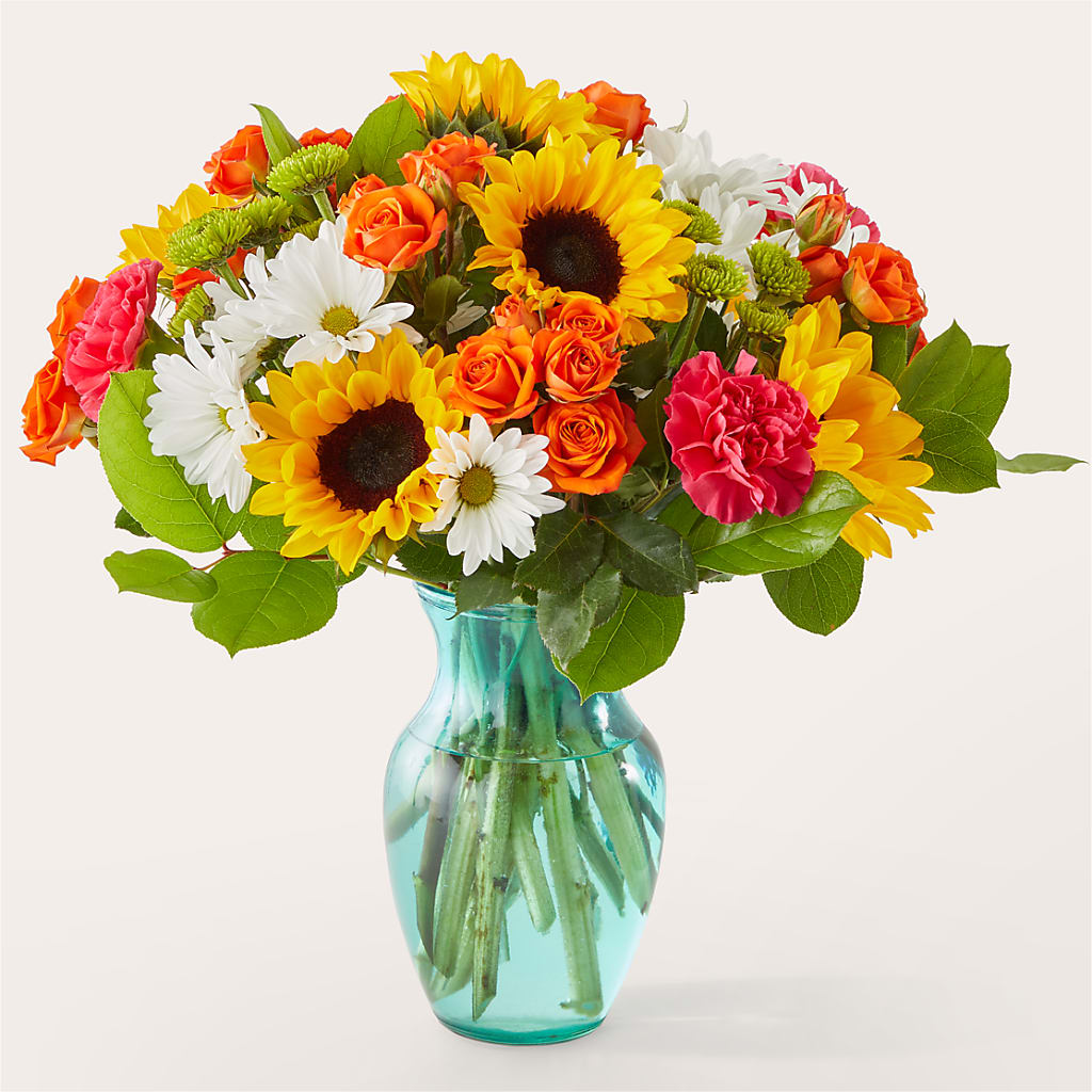 Sun-drenched Blooms Bouquet – BEN & NEVA'S FLOWERS, Grand Saline TX