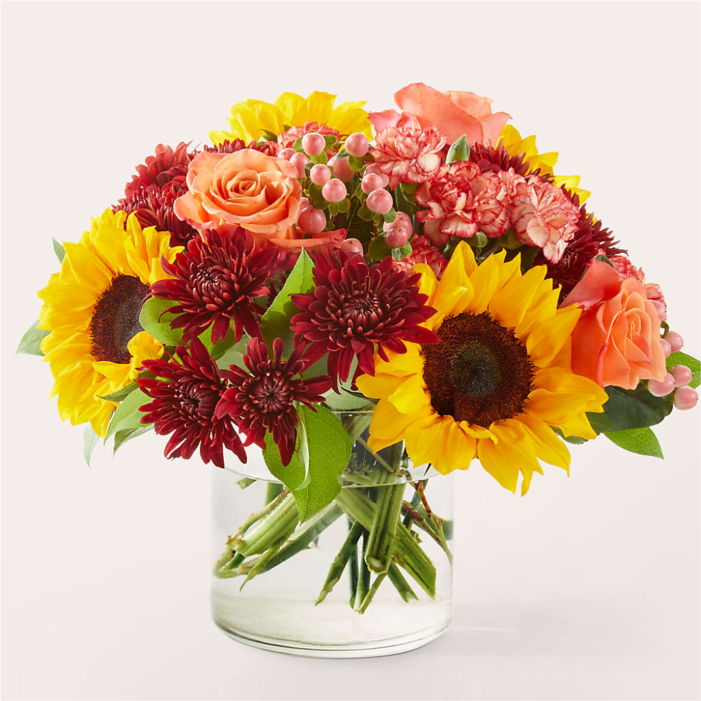 September Sunset Bouquet – BEN & NEVA'S FLOWERS, Grand Saline TX
