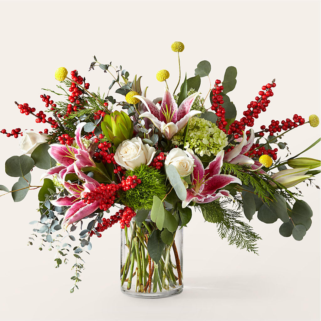 Berry & Bright Bouquet – BEN & NEVA'S FLOWERS, Grand Saline TX