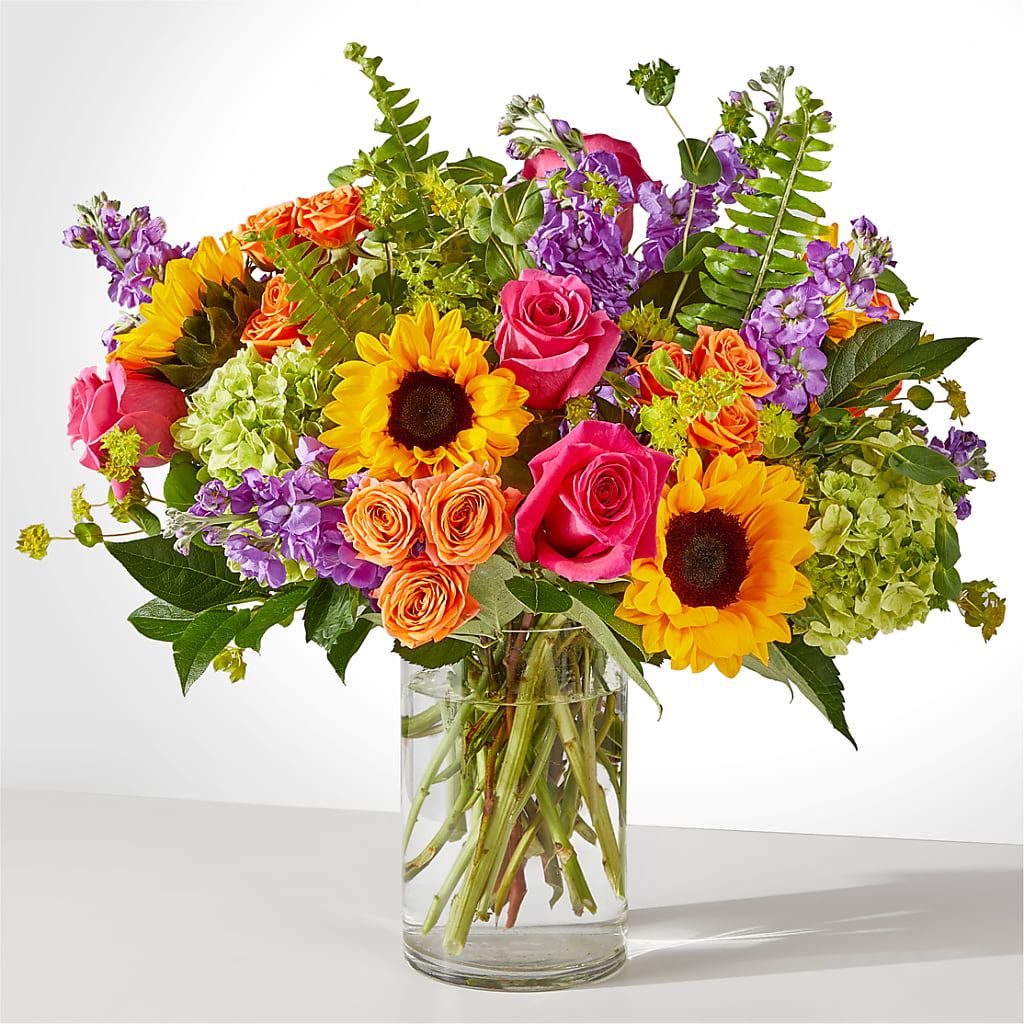 Vibrant Greetings Bouquet – BEN & NEVA'S FLOWERS, Grand Saline TX