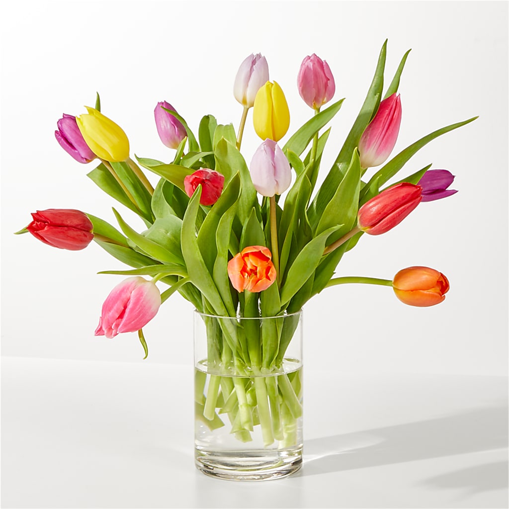 Spring's Calling Tulip Bouquet – BEN & NEVA'S FLOWERS, Grand Saline TX