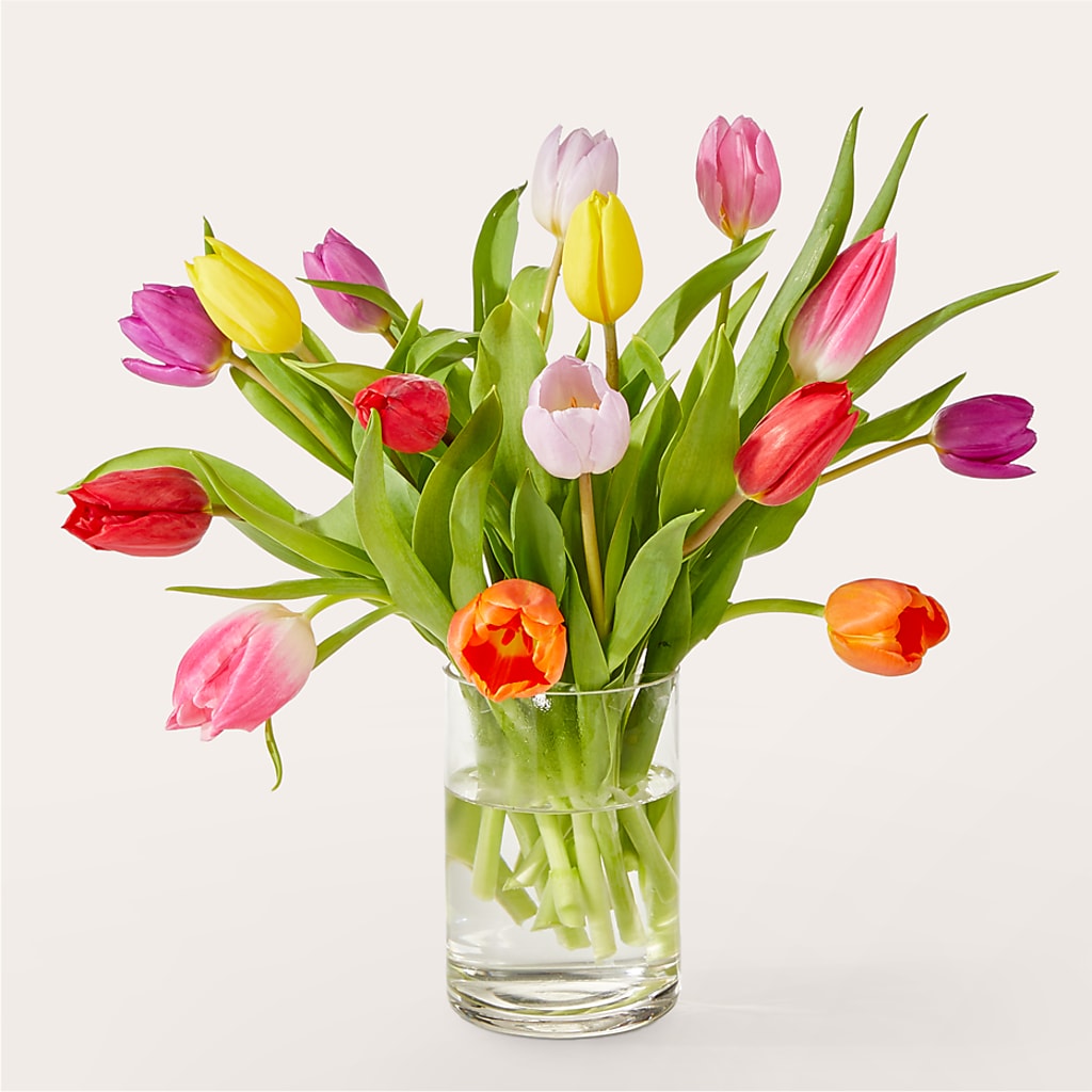 Let's Talk Tulips Bouquet – BEN & NEVA'S FLOWERS, Grand Saline TX