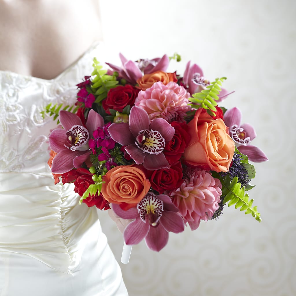 Brilliant Blossoms Bouquet – BEN & NEVA'S FLOWERS, Grand Saline TX