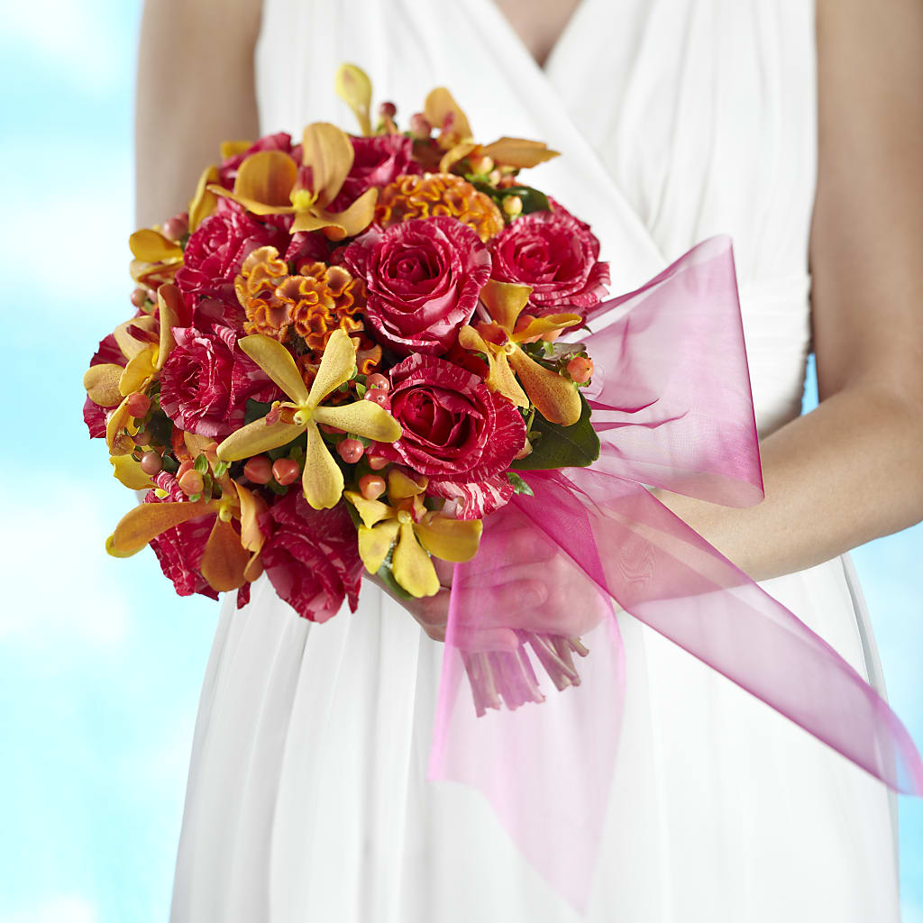 Brilliant Shades of Love Bouquet – BEN & NEVA'S FLOWERS, Grand Saline TX