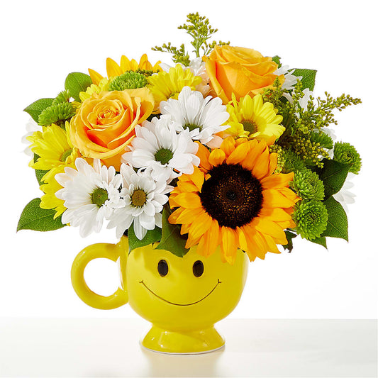 Be Happy Bouquet – BEN & NEVA'S FLOWERS, Grand Saline TX