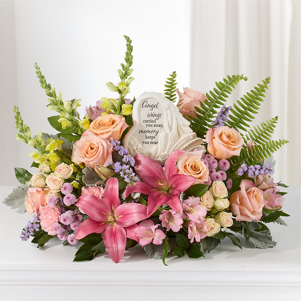 Gentle Light Arrangement – BEN & NEVA'S FLOWERS, Grand Saline TX