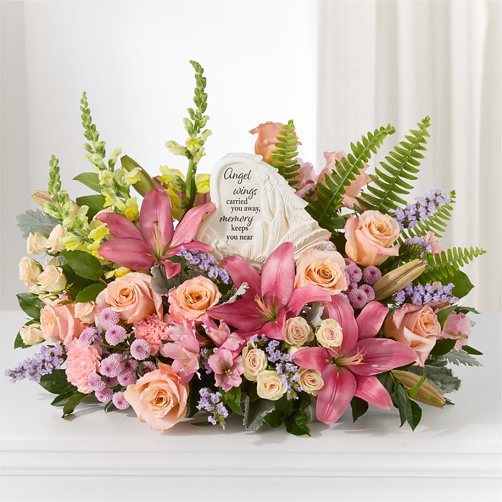 Gentle Light Arrangement – BEN & NEVA'S FLOWERS, Grand Saline TX